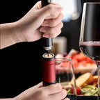 Air Pump Wine Opener Set: includes foil cutter