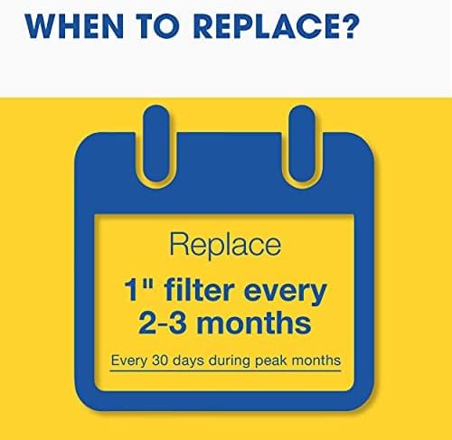 Aerostar Air Filter 20x20x1 MERV 8 AC Filter, HVAC, Furnace Filter, 6 Pack