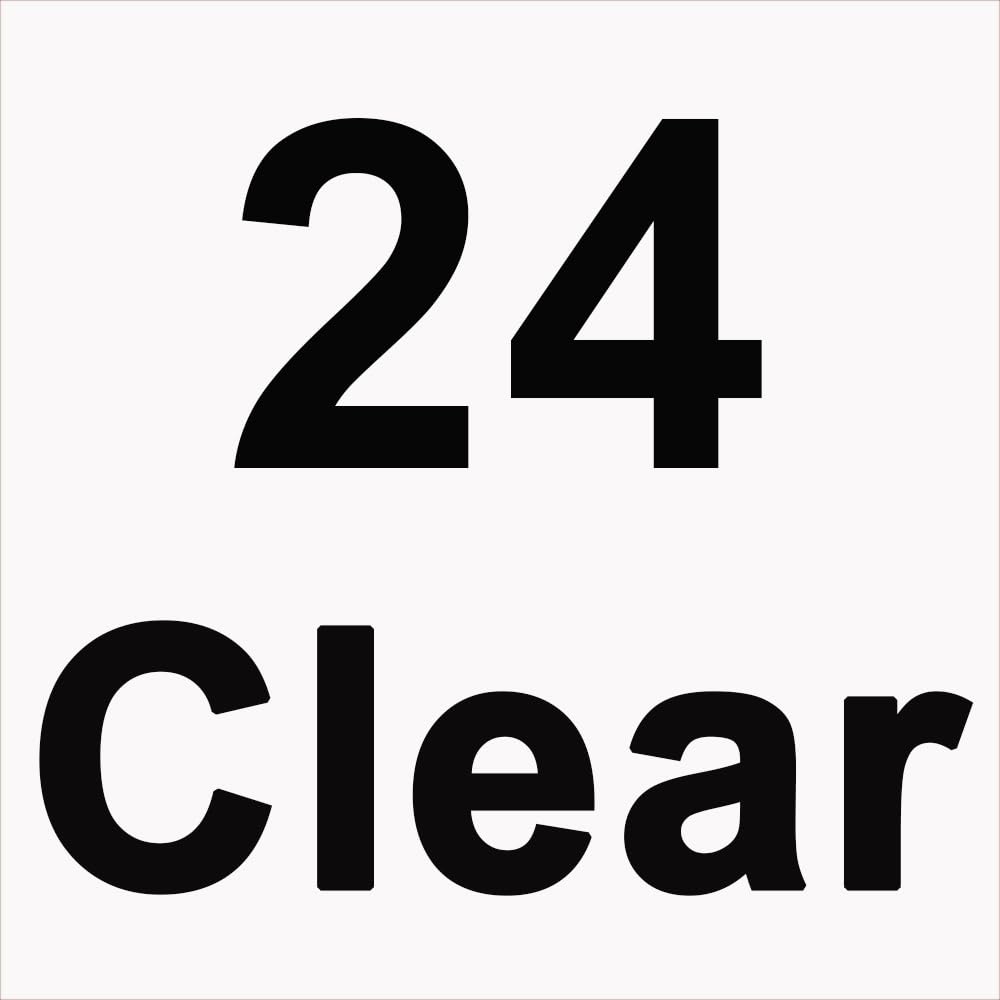 VIUME 24 Pcs Chair Leg Floor Protectors for Hardwood Floors Round
