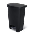 Glad Trash Can with Clorox Odor Protection | Plastic Bin, 13 Gal, Black