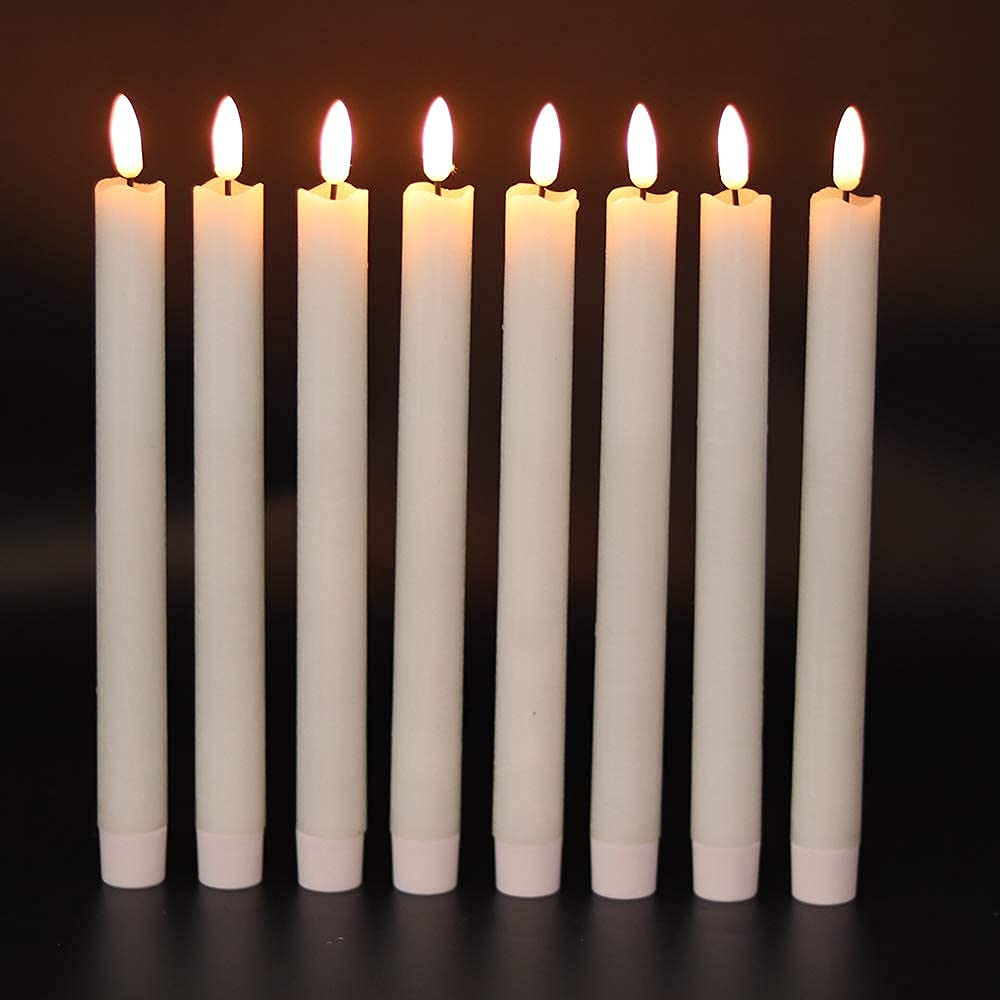 GenSwin 10.8" Flameless Floating Candles Wand Halloween Decorations