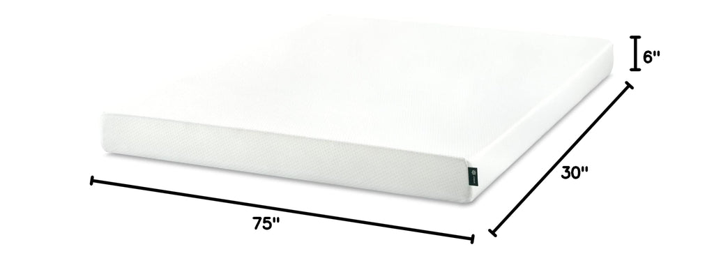 Zinus 14 Inch King Lumbar+ Premium Memory Foam Mattress, Medium