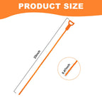 Drain Snake Clog Remover - 4 Pack 20 Inch Flexible Hair Tool