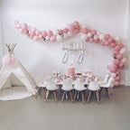 KICNIC Balloon Arch Strip Kit, 32.8 ft Tape Strips, 200 Glue Point Dots
