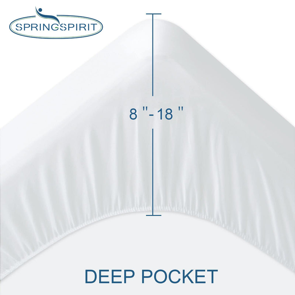 Twin Size Mattress Protector Waterproof,Absorbent Fitted Sheet