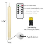 GenSwin 10.8" Flameless Floating Candles Wand Halloween Decorations