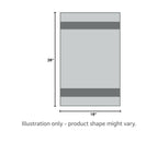 Amazon Basics Fade-Resistant 100% Cotton Bath Towel, 30"x54", Teal Green, 2-Pack