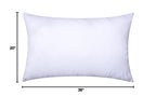 MIULEE 16x36 Inch Throw Pillow Insert for Couch Sofa Bed