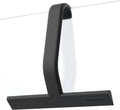 dancemoon JustHang Shower Squeegee with Built-in Hook, 10-Inch Black