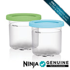 Ninja® CREAMi® Original Pints 4 Pack with Storage Lids, XSKPLD4BCD