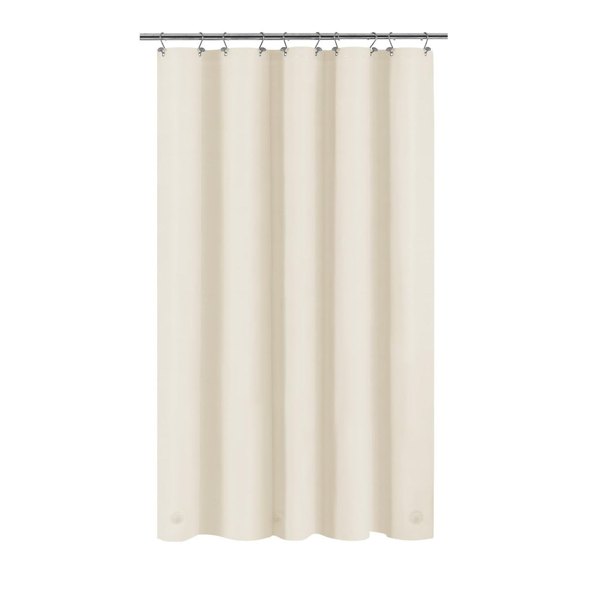Barossa Design Oeko-tex Certified Shower Curtain Liner Standard Size, Clear