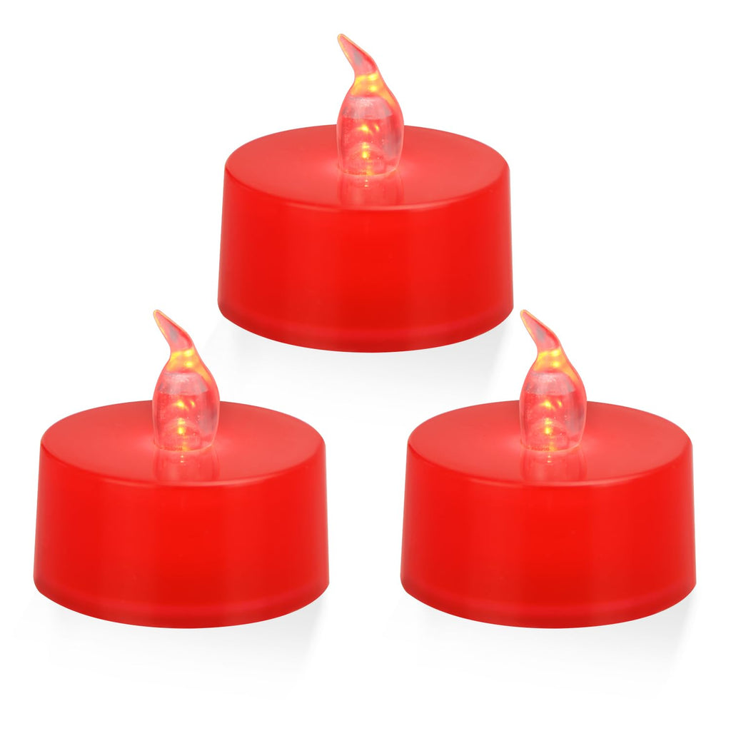 KOABY 12/24/50/100/200/400 Pack LED Tea Lights