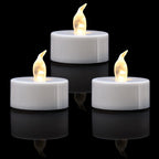 KOABY 12/24/50/100/200/400 Pack LED Tea Lights