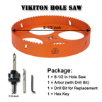 3 inch Hole Saw for Wood, Metal, Plastic & Drywall, with Arbor