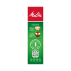 Melitta #4 Unbleached Coffee Filters, Natural Brown Cone Filters, 3-Pack