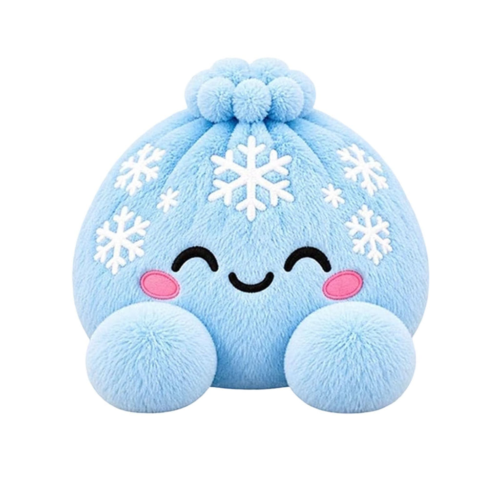 Plush Stuffed Dumpling Squishies, 3.94" Big Rainbow Squishes with Steamer