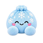 Plush Stuffed Dumpling Squishies, 3.94" Big Rainbow Squishes with Steamer