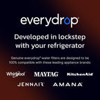 everydrop by Whirlpool Ice & Water Refrigerator Filter 2, Orange, EDR2RXD1