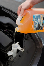 ABRO Windshield Washer Fluid 1 Gallon, Streak-Free Bug Remover, 1 Pack