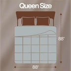 Utopia Bedding Queen Comforter, Duvet Insert, White, 88 x 88 Inches