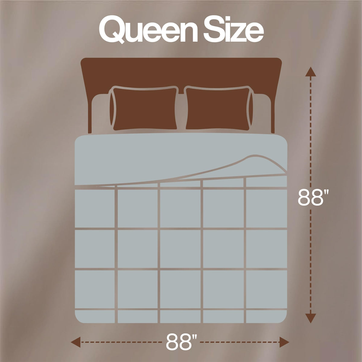 Utopia Bedding Queen Comforter, Duvet Insert, White, 88 x 88 Inches