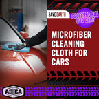 AIDEA Microfiber Cleaning Cloth-50PK, Microfiber Towels for Cars, 12"×12"