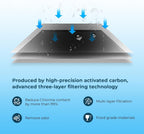 Crystala Filters XWFE (Built-in CHIP) Refrigerator Water Filter 2-Pack
