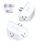 TROND Multi Plug Outlet Extender 2 Pack, Outlet Splitter for Bathroom