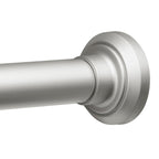 ENJOYBASICS 1" Black Shower Curtain Rod, 30-52" Adjustable, Secure Tension