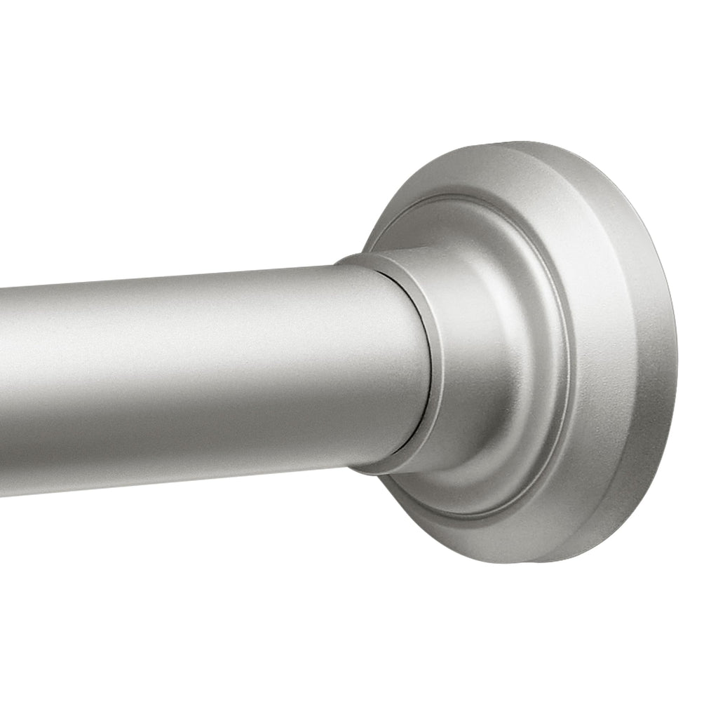 ENJOYBASICS 1" Black Shower Curtain Rod, 30-52" Adjustable, Secure Tension