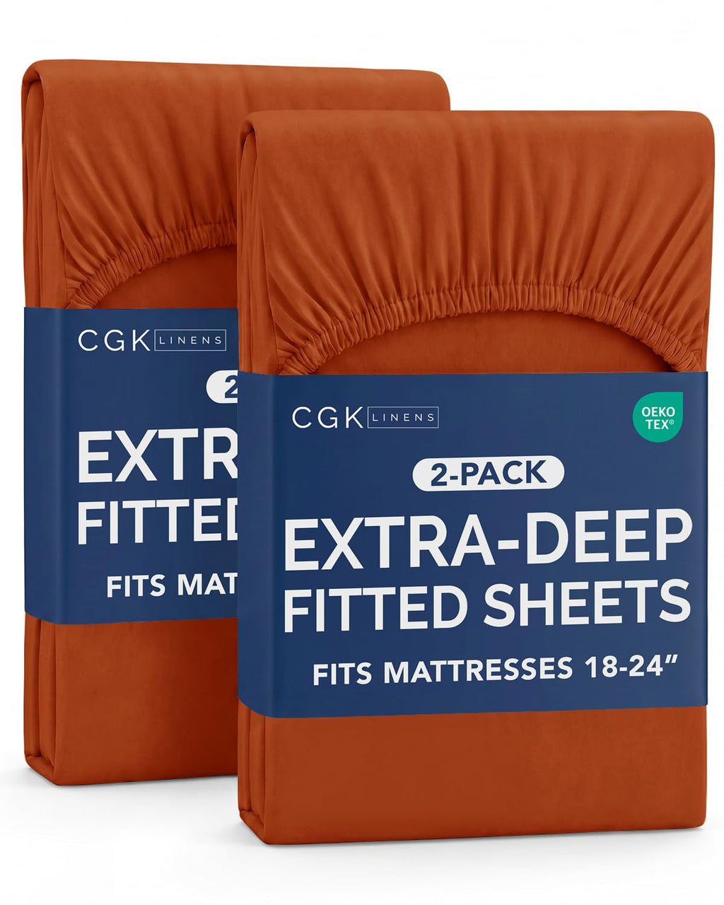 CGK Extra Deep Queen Single Fitted Sheet Only - Dark Grey
