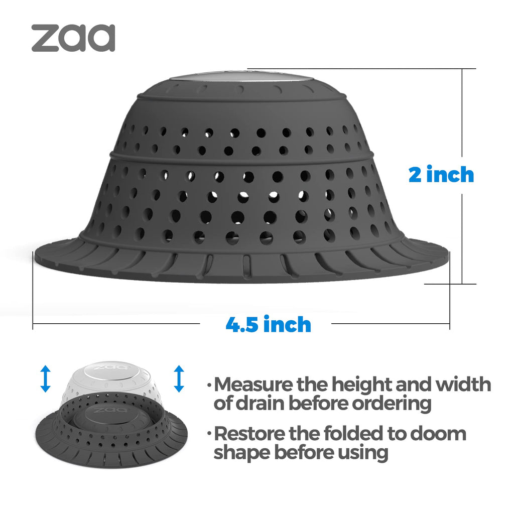 zaa Shower Drain Hair Catcher Bathtub Drain Strainer Sink Drain Protector