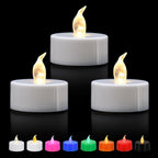 KOABY 12/24/50/100/200/400 Pack LED Tea Lights