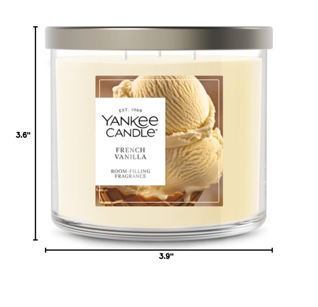 Yankee Candle Amber & Sandalwood Scented Candle, 14.5oz 3-Wick