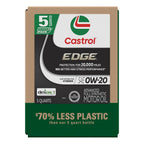 Castrol EDGE 0W-20 Advanced Full Synthetic Motor Oil, 5 Quarts