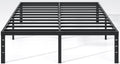 NEW JETO Metal Bed Frame,Queen Size Bed Frame with Storage Space,14 Inch