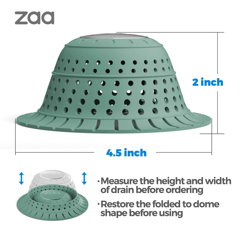 zaa Shower Drain Hair Catcher Bathtub Drain Strainer Sink Drain Protector