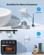 TROND Multi Plug Outlet Extender 2 Pack, Outlet Splitter for Bathroom