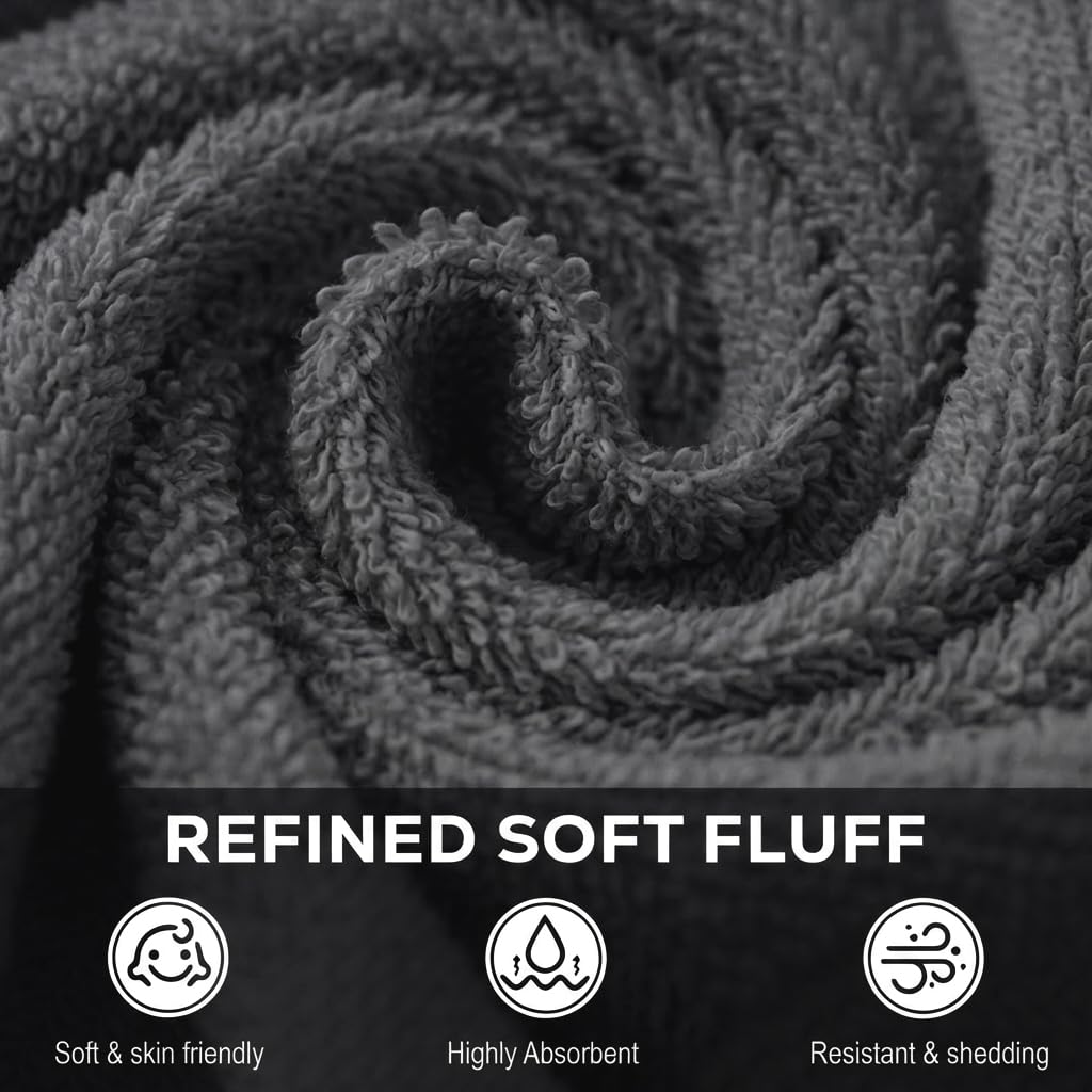 Utopia Towels 12 Pack Washcloths, 12x12 in, 100% Cotton, Beige