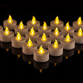 Battery Operated LED Tea Lights Flameless Flickering Candles 12PACK