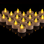 Battery Operated LED Tea Lights Flameless Flickering Candles 12PACK
