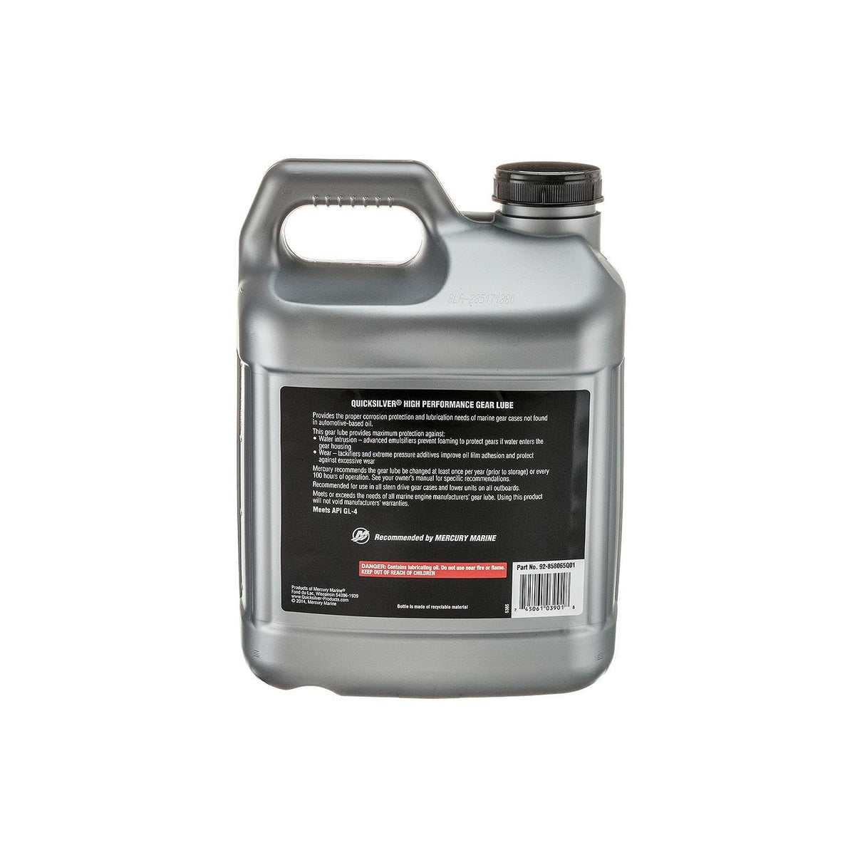 Quicksilver SAE 90 High Performance Gear Lube, 32 oz