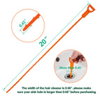 Drain Snake Hair Drain Clog Remover - 3 Pack Shower Sink Unclogger Tool
