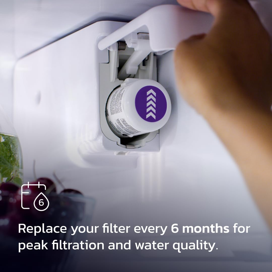 everydrop by Whirlpool Ice & Water Refrigerator Filter 1, Purple, EDR1RXD1