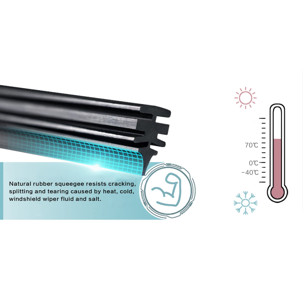 MOTIUM Rear Wiper Blades R05-10A (10" A rear)