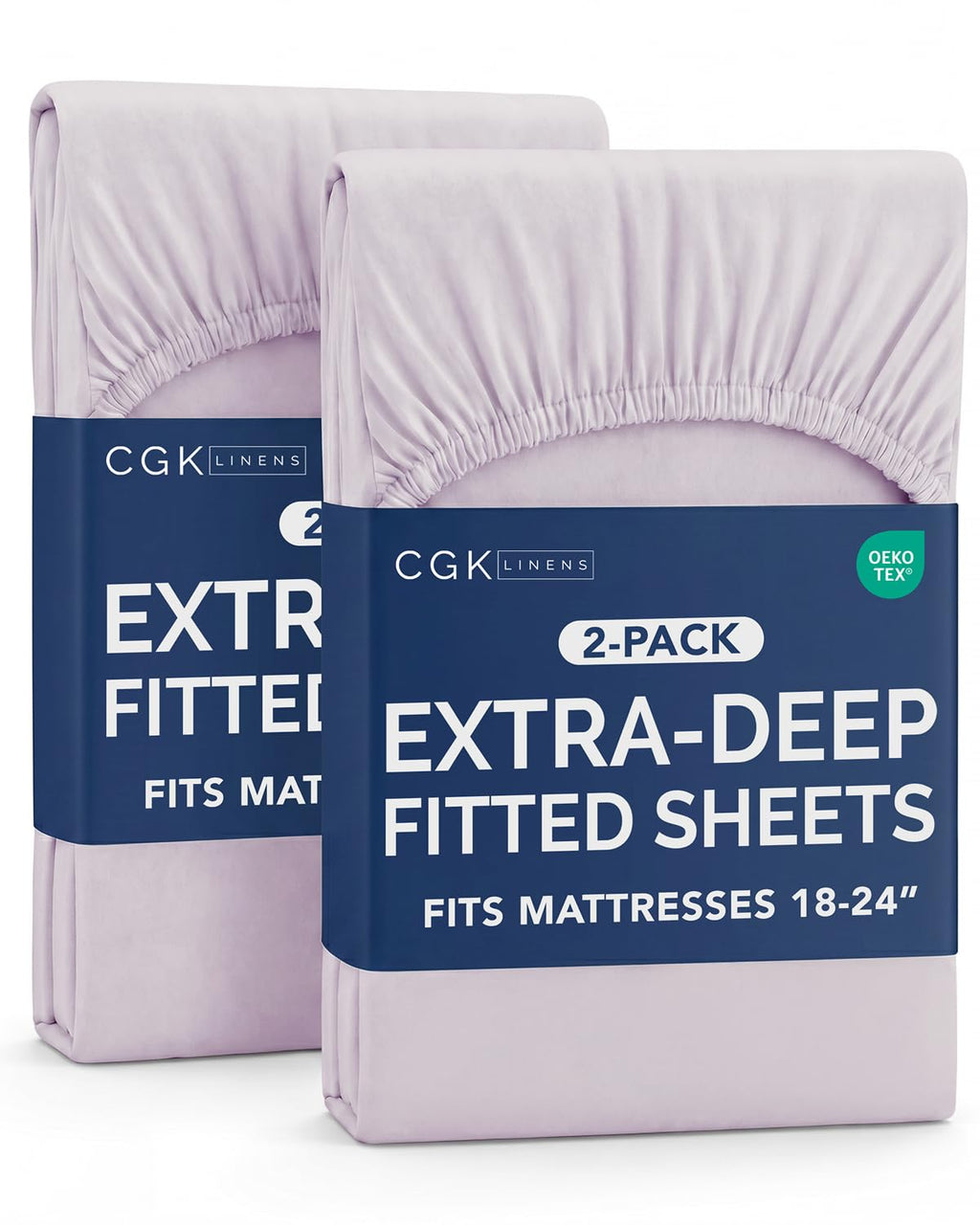 CGK Extra Deep Queen Single Fitted Sheet Only - Dark Grey