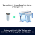 ZeroWater Official Replacement Water Filter Removes PFOA/PFOS 6-Pack