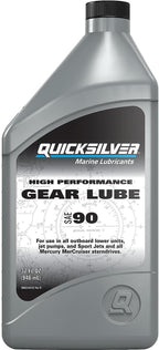 Quicksilver SAE 90 High Performance Gear Lube, 32 oz