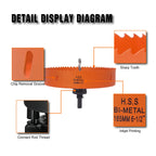 3 inch Hole Saw for Wood, Metal, Plastic & Drywall, with Arbor