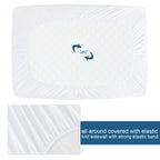 Twin Size Mattress Protector Waterproof,Absorbent Fitted Sheet
